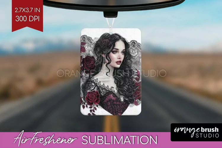 Dark Gothic Air Freshener PNG - Victorian Gothic PNG