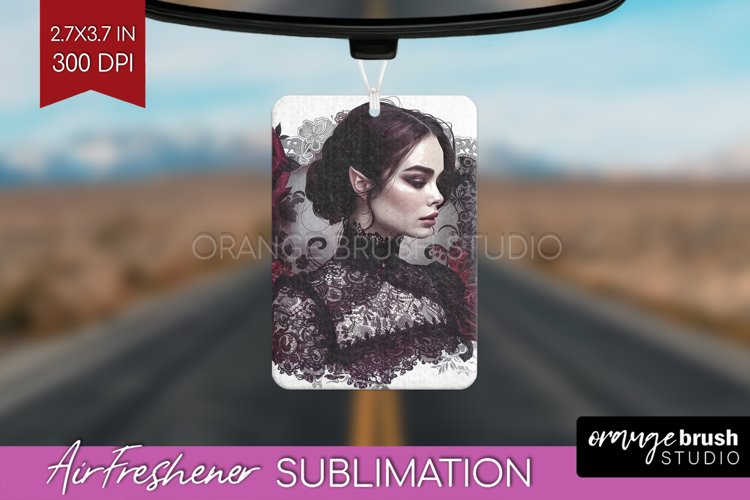 Dark Gothic Air Freshener PNG - Victorian Gothic PNG example image 1