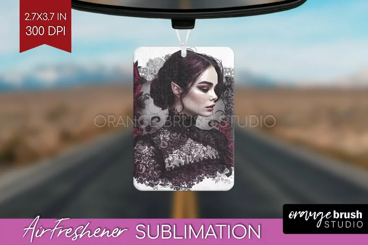 Dark Gothic Air Freshener PNG - Victorian Gothic PNG