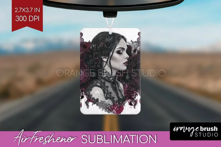 Dark Gothic Air Freshener PNG - Victorian Gothic PNG