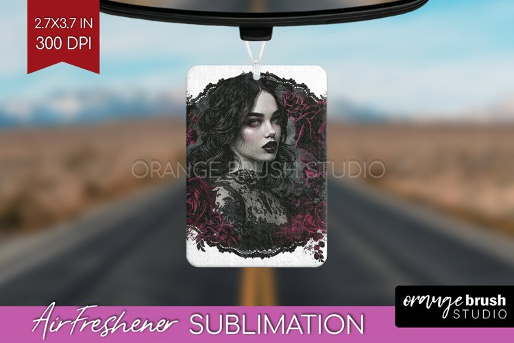 Dark Gothic Air Freshener PNG - Victorian Gothic PNG example image 1