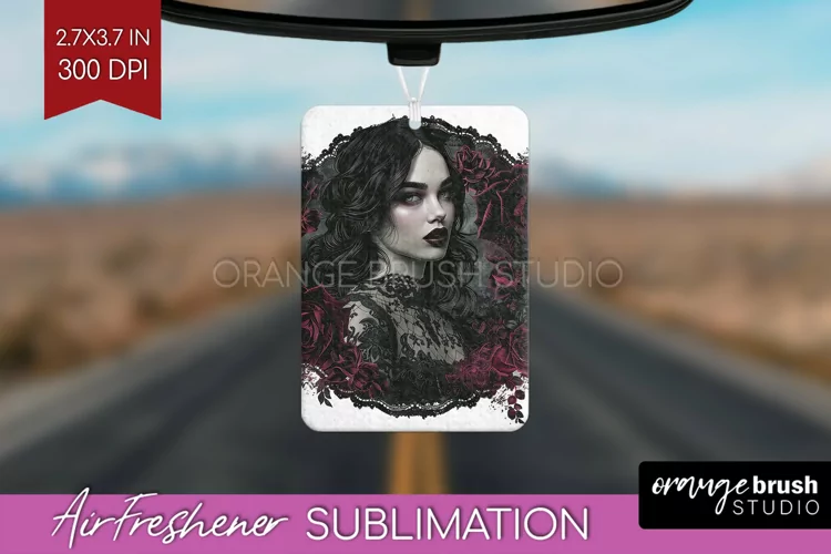 Dark Gothic Air Freshener PNG - Victorian Gothic PNG