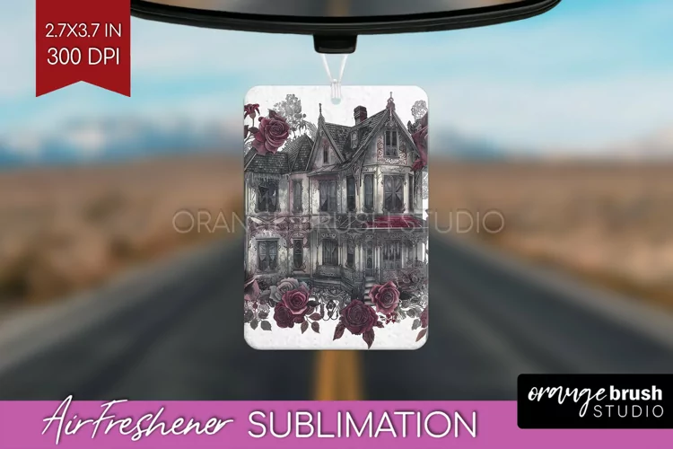 Dark Gothic Air Freshener PNG - Victorian Gothic PNG