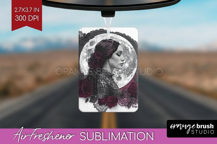 Dark Gothic Air Freshener PNG - Victorian Gothic PNG example image 1