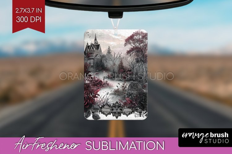 Dark Gothic Air Freshener PNG - Victorian Gothic PNG example image 1