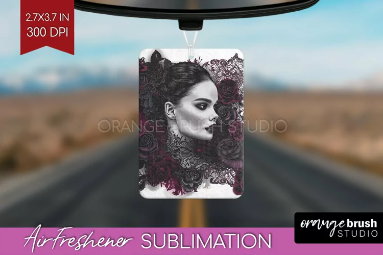 Dark Gothic Air Freshener PNG - Victorian Gothic PNG