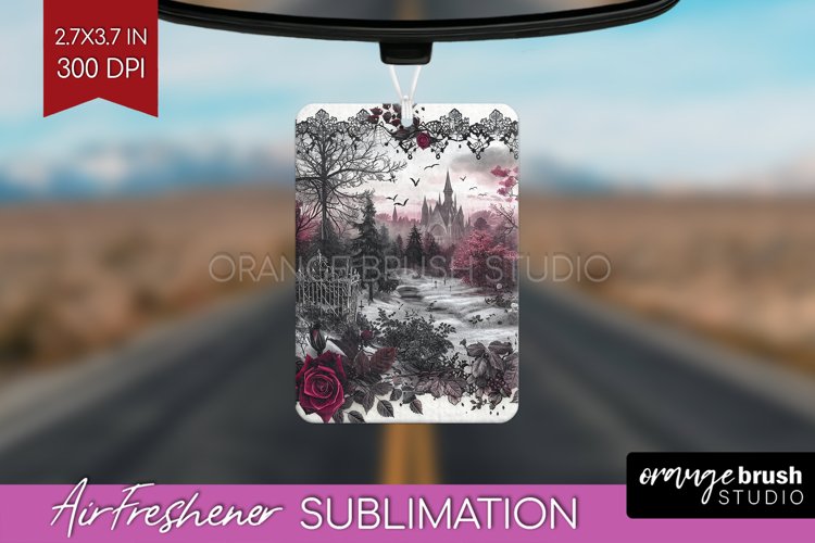 Dark Gothic Air Freshener PNG - Victorian Gothic PNG example image 1