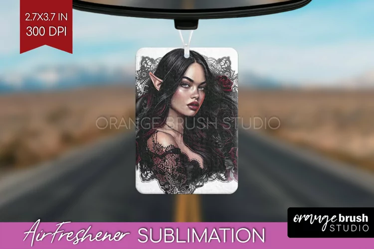 Dark Gothic Air Freshener PNG - Victorian Gothic PNG
