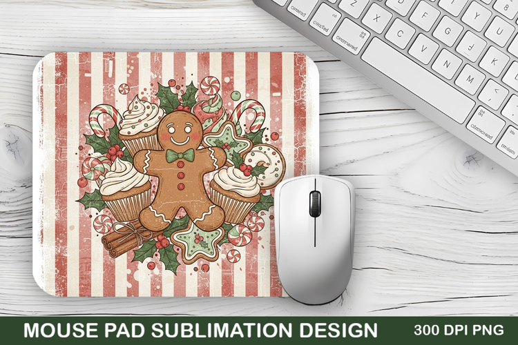 Christmas Mouse Pad Sublimation - Christmas Design