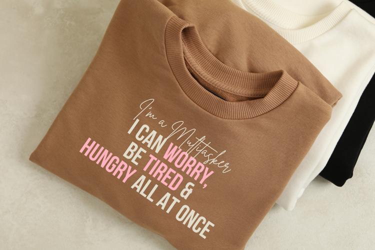 Funny Multitasking Mom T-Shirt SVG PNG Design | Im a Multi