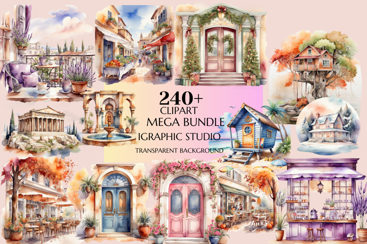 Porch Mega Bundle, Garden Mega bundle, Hut Bundle, Beach