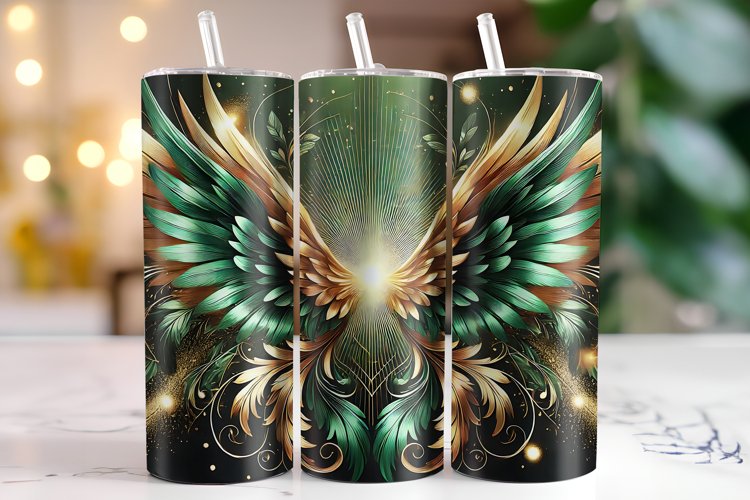 Feathers Tumbler Wrap | Sublimation | Tumblers