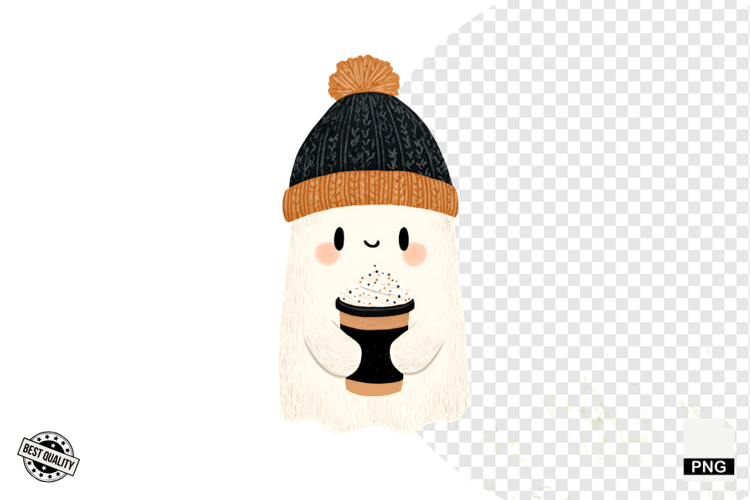 Cute Halloween Ghost Clipart
