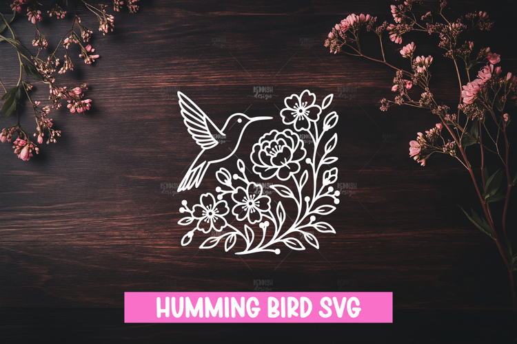 Hummingbird Silhouette Image 22
