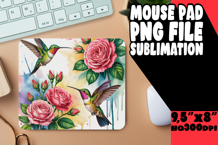 WHIMSICAL mouse MAT Creative Touch, Birds