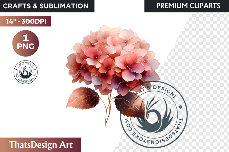 Pink Rose Gold flower Clipart, Abstract Flowers Wedding PNG