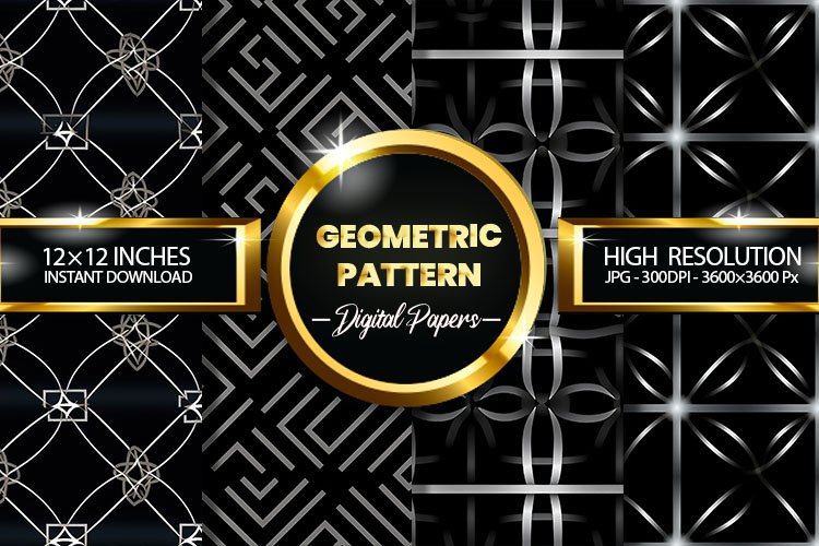 Geometric Seamless Pattern Image 19