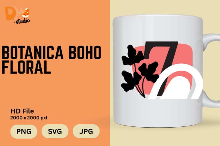 Botanica Boho Floral Monogram