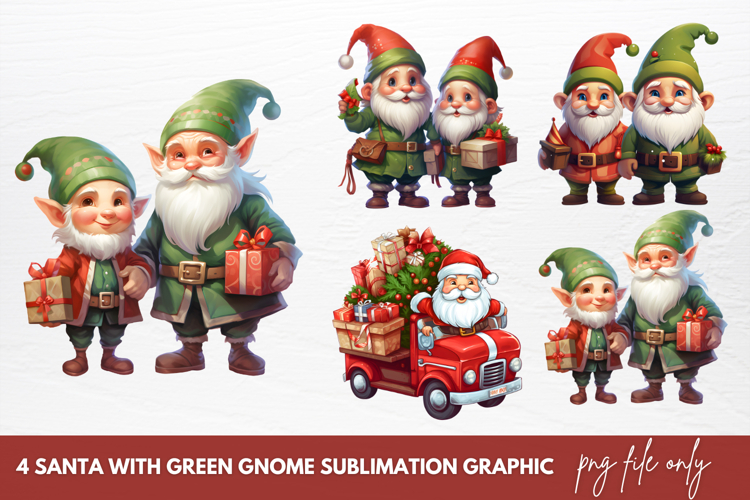 Christmas Gnome Clipart Image 23