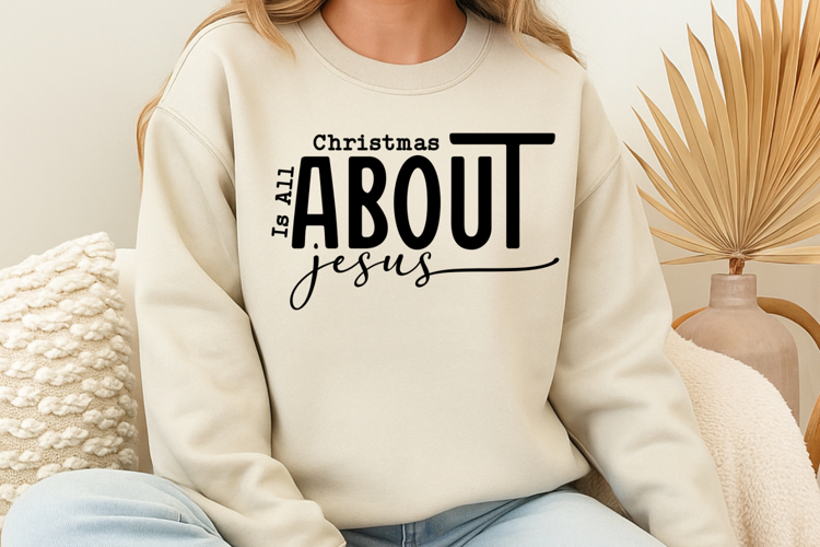 Christmas Is All About Jesus SVG