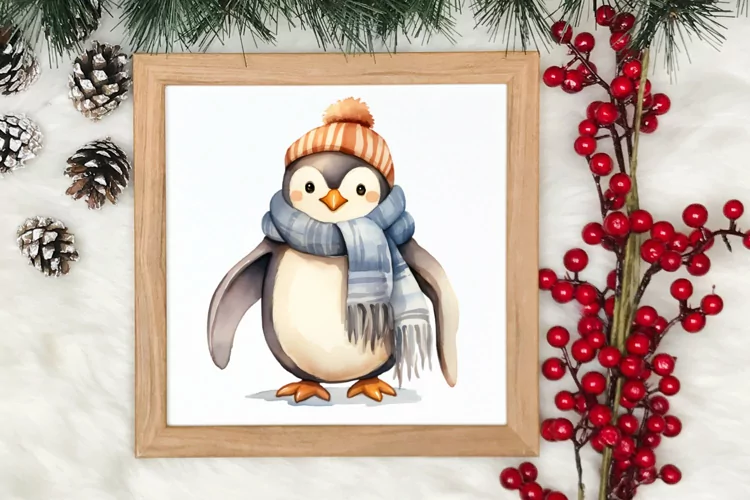 Hand Drawn Cozy Christmas Clipart, Christmas PNG