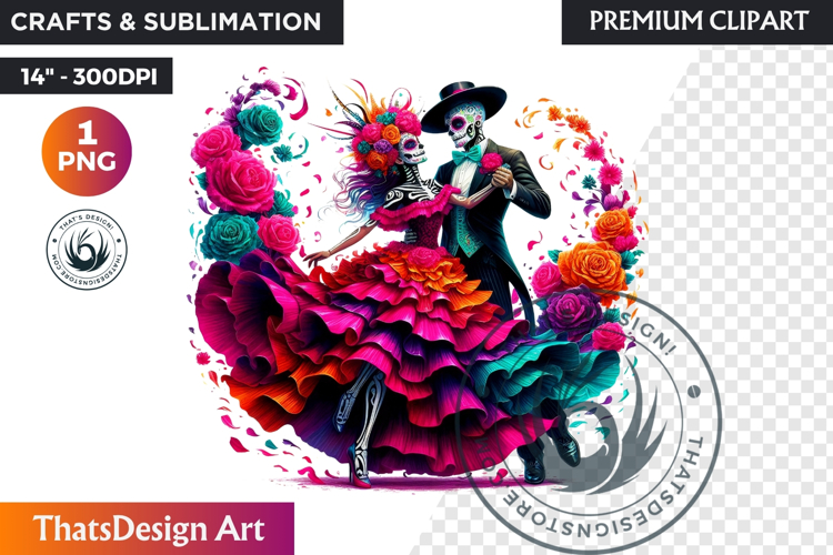 Sugar Skull Clipart Image 7