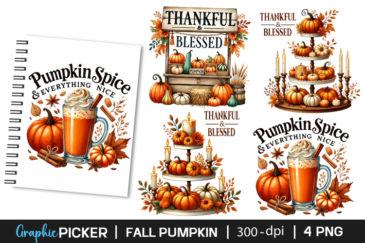 Fall Kitchen Towel, Thankful and Blessed, Fall Kitchen Towel
