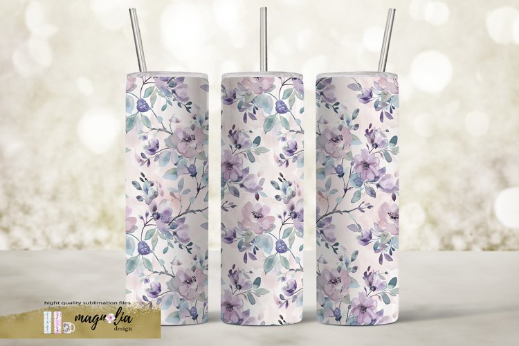 Watercolor Flowers Image 3