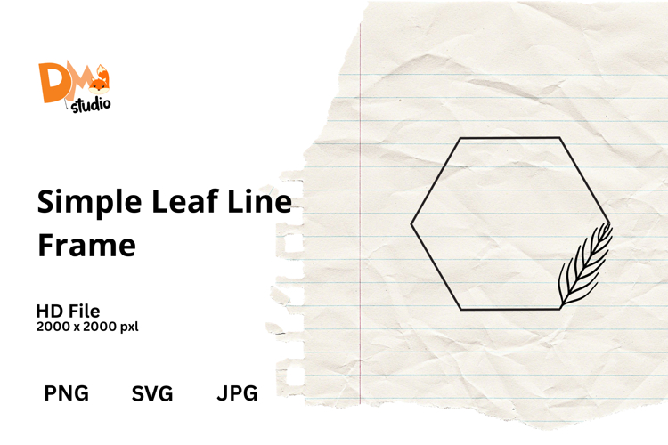 Leaf Outline Clipart Image 21