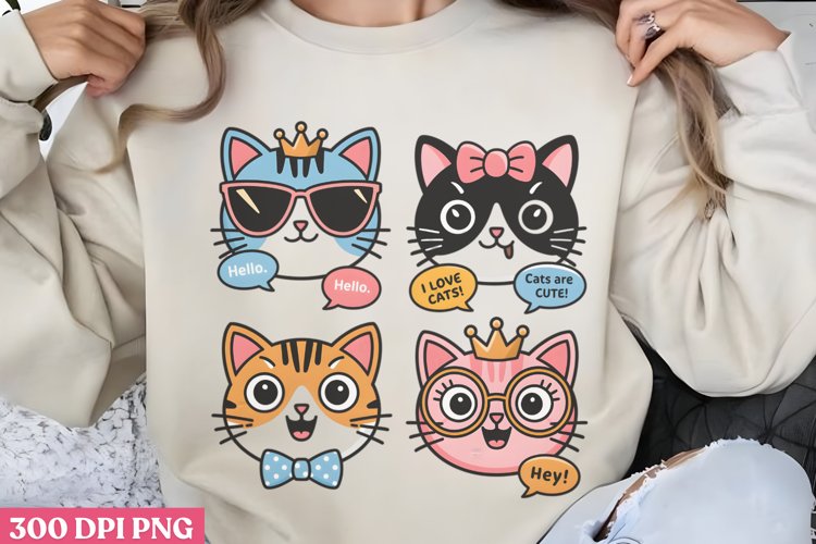 Funny Cat Svg Image 5