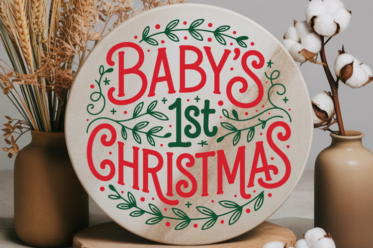 Baby's 1st Christmas example image 1