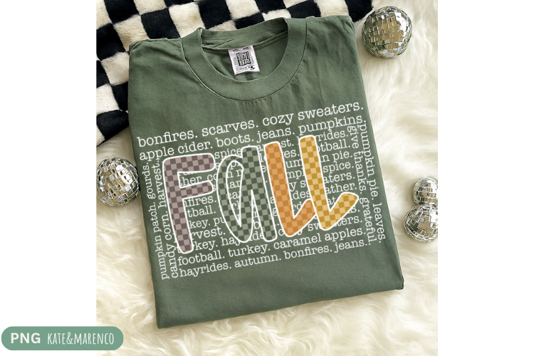 Fall PNG | Autumn Word Art PNG | Pumpkins PNG