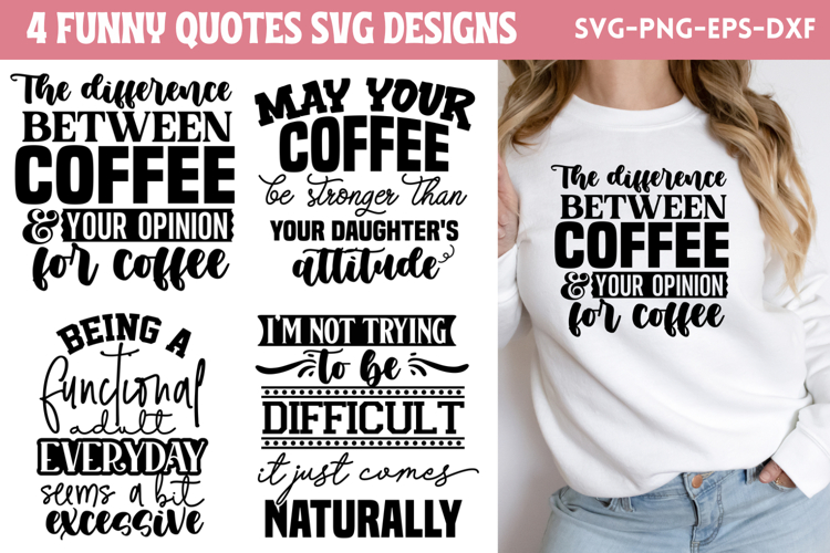 Funny Quotes SVG