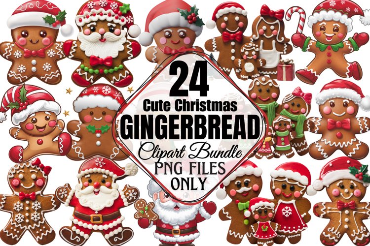 Gingerbread Clipart Image 2