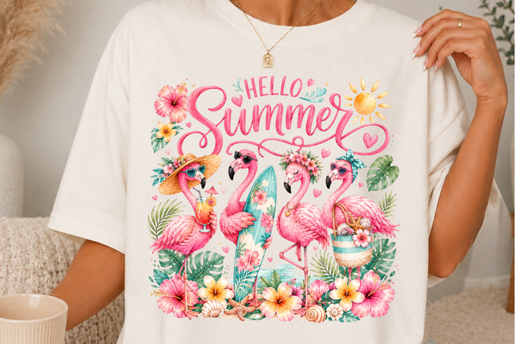 Flamingo Clipart Image 3