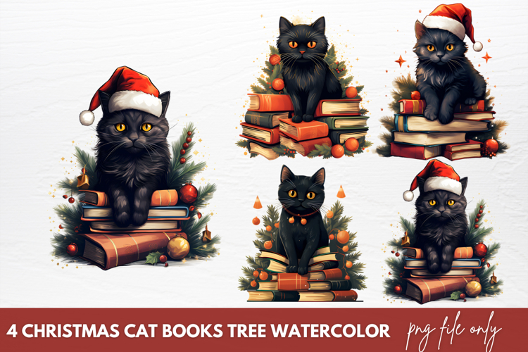 Watercolor Book Clipart Image 20
