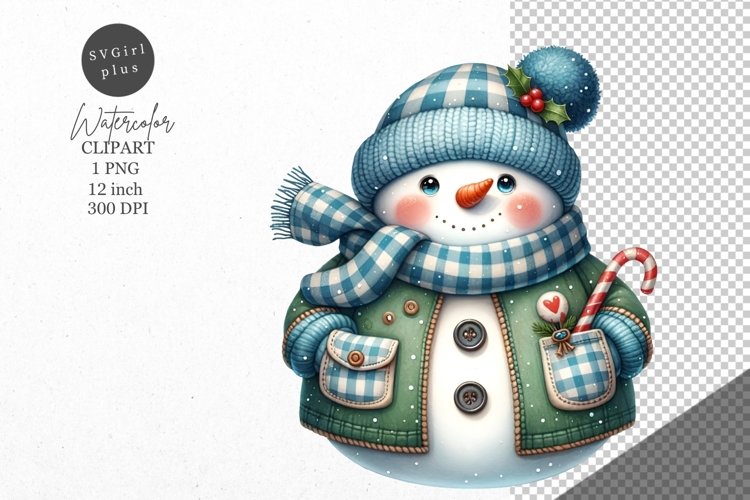 Snowman Clipart Image 21