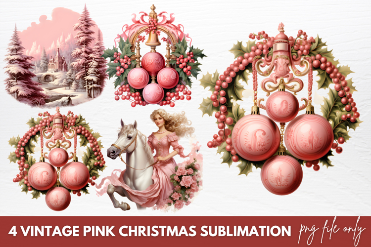 Vintage Christmas Clipart Image 4