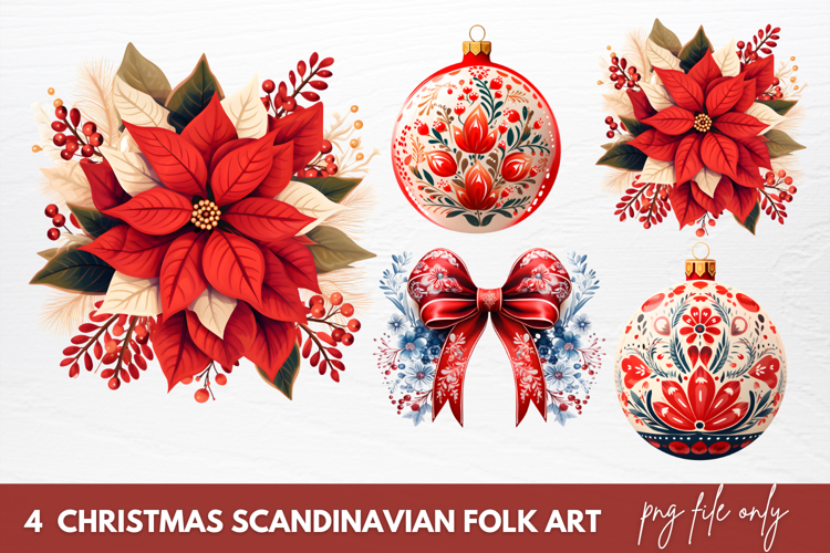 Christmas Watercolor Clipart Image 16