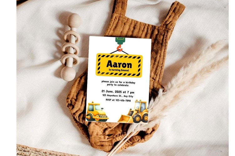 Baby Shower Invitation Template 337