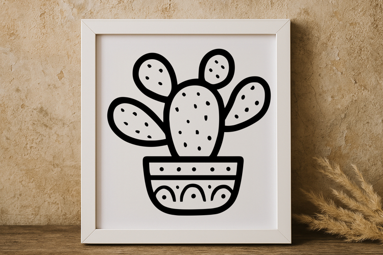 Cute Cactus Svg Image 17
