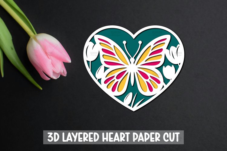Heart Card Svg Image 2