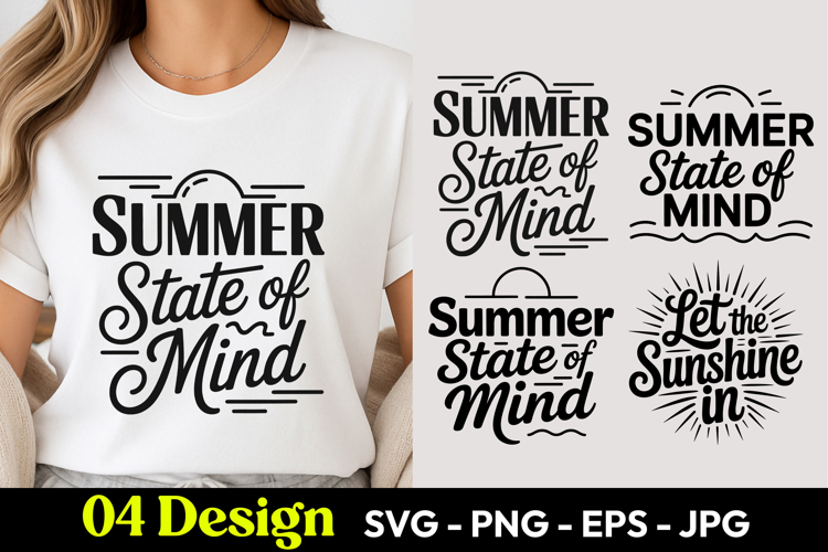 Summer State Of Mind SVG PNG