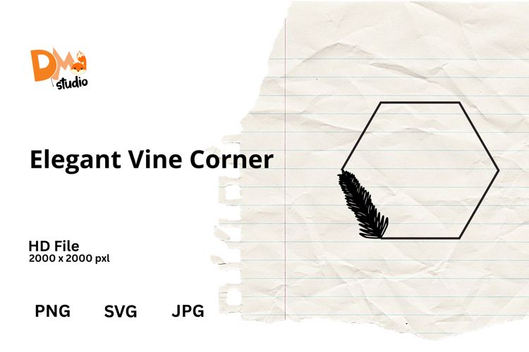 Elegant Vine Corner