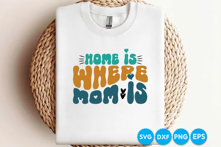 Mothers day retro SVG Design, Mom design