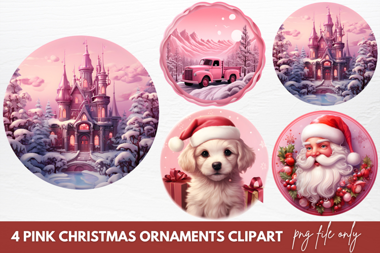 Christmas Ornaments Clipart Image 12