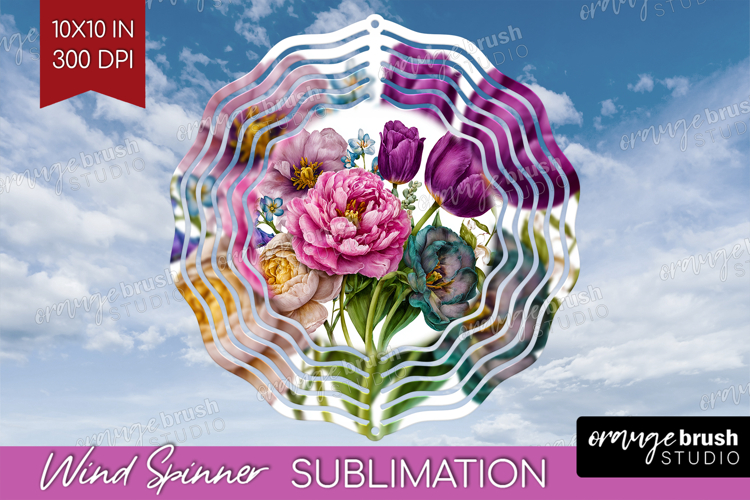 Fantasy Forest Wind Spinner Sublimation PNG - Fairy Tale