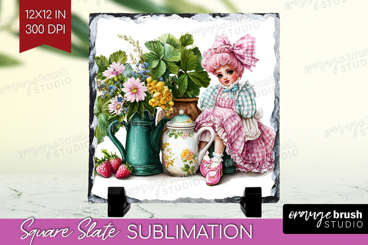 Fantasy Forest Slate PNG - Fairy Tale Square Slate