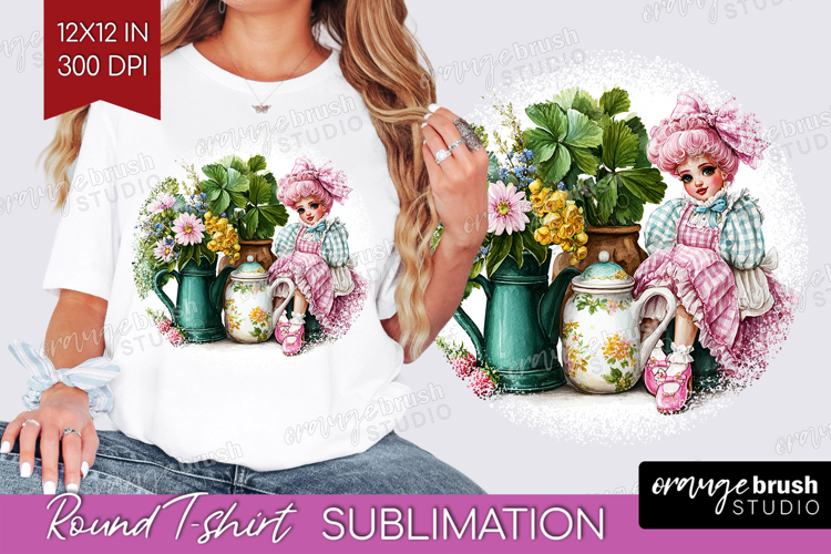 Fantasy Forest Round Tshirt Background - Fairy Tale PNG