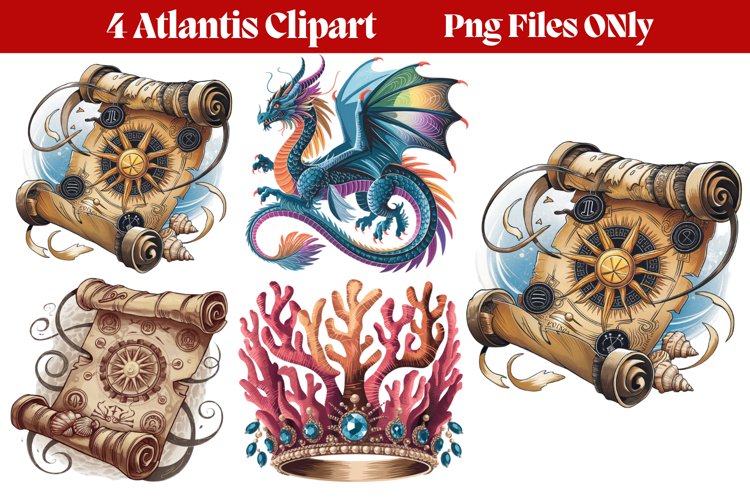 Atlantis Clipart P2 PNG